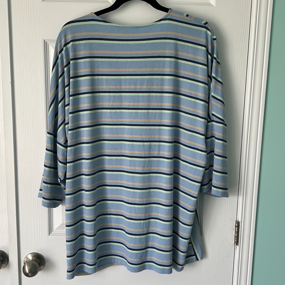 Striped dolman sleeve shirt - Picture 5 of 8